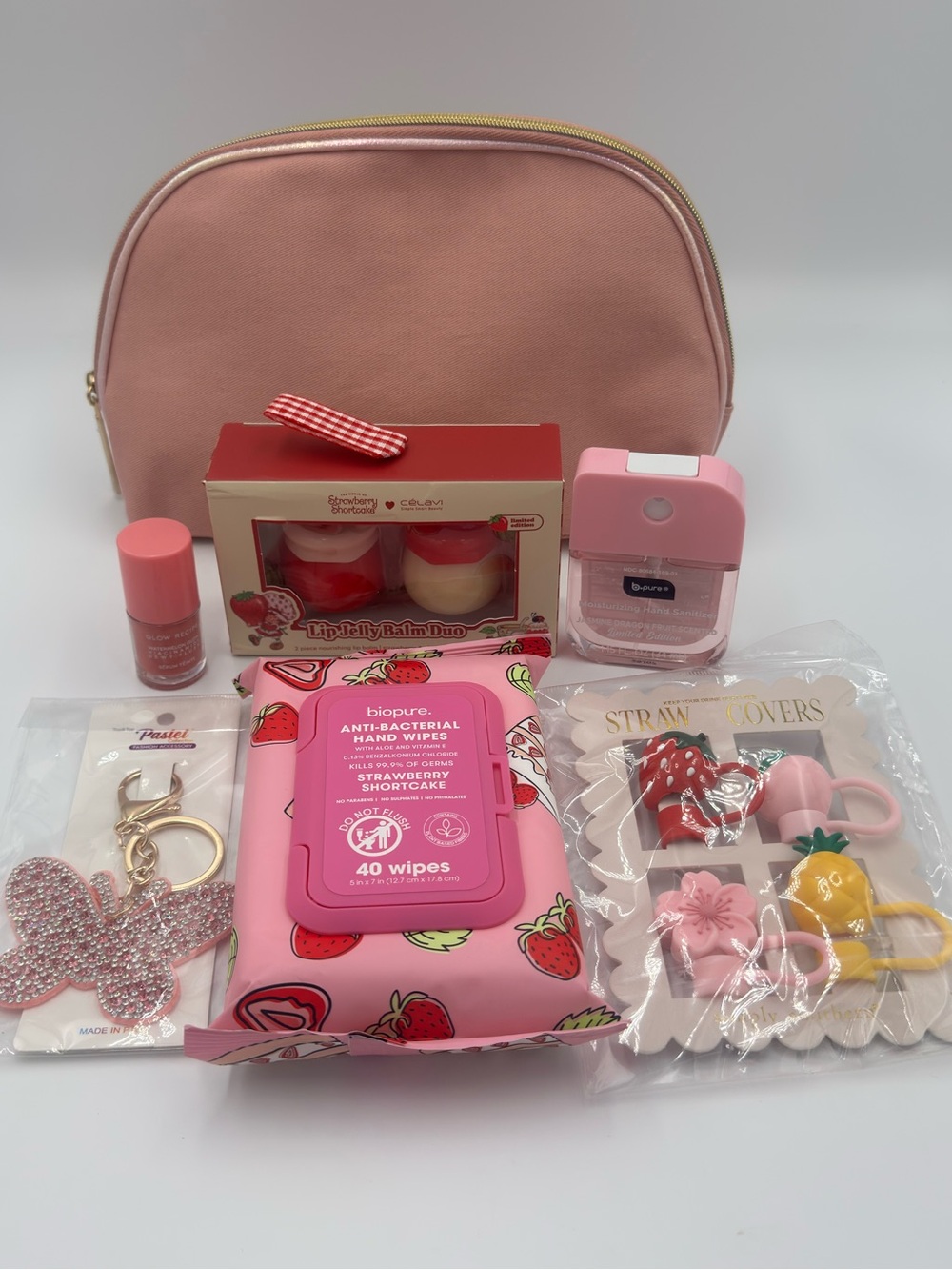 Lancomb Paris Pouch Bundle NWOT - $65 Value
